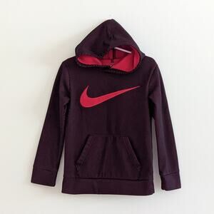 Nike Boys Size XS/4 Mesh Face Fleece Hoodie Sweatshirt